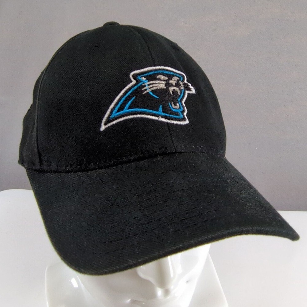 Nike Team Carolina Panthers Black Universal Fit Hat NFL Football Fan Ball Cap